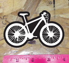 Used, Black/White Mountain Bike Sticker Decal Graphic Bicycle Hardtail MTB 27.5 29r  for sale  Shipping to South Africa