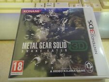 Nintendo 3DS Metal Gear Solid 3: Snake Eater 3D completo Pal España comprar usado  Enviando para Brazil