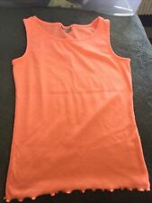 Neon orange vest for sale  BARNSLEY