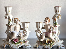 Capodimonte coppia candelabri usato  Oristano