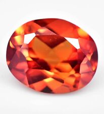 Zafiro natural Padparadscha 3,70 quilates corte ovalado certificado mejor piedra preciosa segunda mano  Embacar hacia Argentina