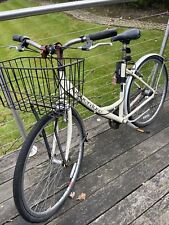 Women cream bicycle for sale  BARNET