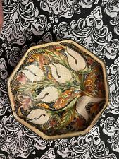 Piattino ceramica mengaroni usato  Messina