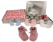 Baby knitted booties for sale  HARTLEPOOL