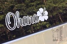 Calcomanía pegatina isla hawaiana con flor de hibisco Ohana segunda mano  Embacar hacia Argentina
