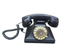 Usado, Teléfono de marcación giratoria retro antiguo teléfono fijo segunda mano  Embacar hacia Argentina