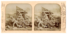 Le renard et les raisins, ca.1860, stéréo jour/nuit (French Tissue) Tirage vinta segunda mano  Embacar hacia Argentina