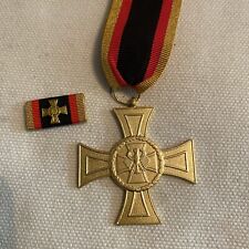 Orden Ehrenkreuz Der Bundeswehr In Gold  Mit Bandspange, gebraucht gebraucht kaufen  München