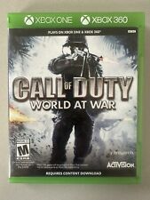 Juego y estuche Call of Duty World At War (Xbox One COD XONE) - probado y RARO segunda mano  Embacar hacia Argentina