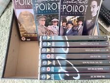 Poirot collection agatha for sale  SWINDON