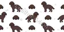 Nova Capa de Livro de Cheques de Vinil Padrão de Cachorro Marrom Escuro Mini Poodle comprar usado  Enviando para Brazil