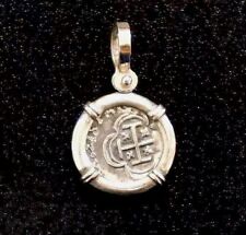 ATOCHA COIN Ship Porthole Pendant 925 Silver Sunken Treasure Shipwreck Jewelry for sale  Dunedin