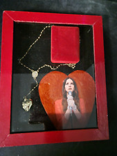 Usado, Lana Del Rey heart rosary spoon necklace display comprar usado  Enviando para Brazil