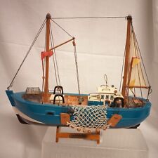 wooden model fishing boats for sale  GRAYS