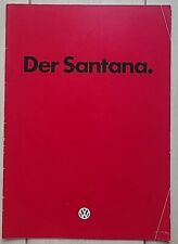 VW Santana (Passat Stufenheck) Prospekt/brochure/folleto/opuscolo/broszura 1984, usado comprar usado  Enviando para Brazil
