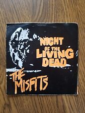 THE MISFITS Night Of The Living Dead 7" EP 45 RPM disco 1979 plano 9 PL1011  comprar usado  Enviando para Brazil
