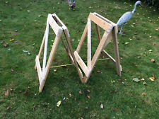 Trestles wooden folding for sale  BOSTON