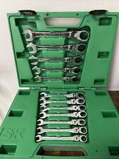 Conjunto de chaves catraca SK Tools 12 peças bloqueio G-Pro Flex 8mm - 19mm + CAIXA comprar usado  Enviando para Brazil