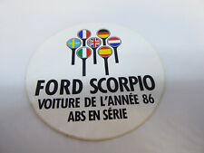 Autocollant sticker vintage d'occasion  Orleans-