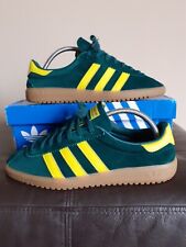 Adidas Bermuda Size 8 2018 Release Green With Yellow Trim Vgc for sale  Shipping to South Africa