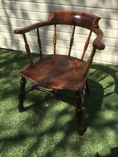 Antique elm armchair for sale  SWADLINCOTE