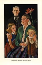 Familienbild 1931 kunstdruck gebraucht kaufen  Waldburg