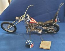 Easy Rider Chopper Captain America Harley Davidson Panhead 1:10 Franklin Mint, used for sale  Collingswood