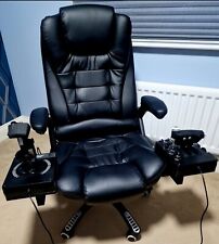 Used, Universal Office Chair HOTAS Mount Logitech Saitek X56 for sale  Shipping to South Africa
