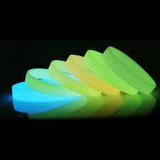 Usado, Pulseira de silicone brilhante luminosa no escuro pulseira de borracha pulseira esportiva comprar usado  Enviando para Brazil
