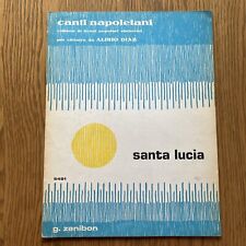 Santa lucia sheet for sale  BURY ST. EDMUNDS