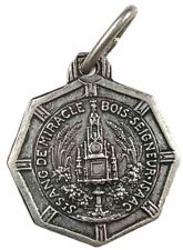 Medalha religiosa vintage católica St Sang De Miracle tom prata comprar usado  Enviando para Brazil