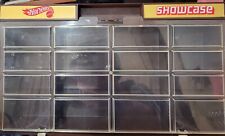 16 VINTAGE HOT WHEEL SHOWCASE WALL MOUNT DISPLAY CASE 1981, used for sale  Shipping to South Africa