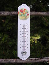 Thermomètre émaillé extéri d'occasion  Mehun-sur-Yèvre