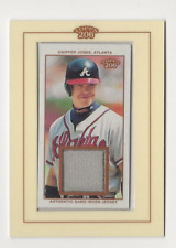 2002 Topps T206 #TR-CJ Chipper Jones T206 mini jersey relíquia emoldurada (sorrindo) comprar usado  Enviando para Brazil