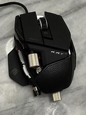 Mad Catz Rat 7 Gaming Mouse For PC Dynamic Ergonomics Black for sale  Shipping to South Africa