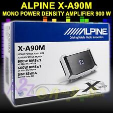 ALPINE X-A90M Monobloco Pro 900W Rms Alto-Falantes Subwoofers Amplificador De Baixo Novo, usado comprar usado  Enviando para Brazil