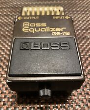 Boss bass equalizer for sale  DONCASTER