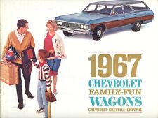 1967 Chevrolet Caprice Impala Chevelle Chevy II Nova Station Wagon Brochure +++ d'occasion  Expédié en Belgium