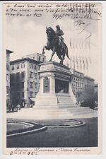 1935 antica cartolina usato  Foligno