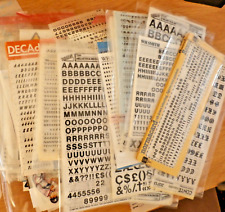 Letraset rub transfers for sale  CONGLETON