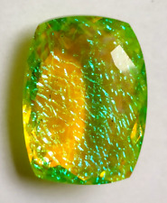 57,35 quilates piedra preciosa suelta para anillo y colgante Monarch Fire grande corte cojín Opel segunda mano  Embacar hacia Argentina