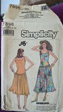 Simplicity 7896 vintage for sale  BRISTOL