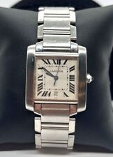 Cartier mens stainless for sale  Lake Worth