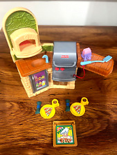 Conjunto de churrasqueira e pizza Fisher Price Loving Family casa de bonecas forno de pizza ao ar livre comprar usado  Enviando para Brazil