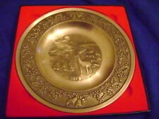 Używany, Mastad  Pewter Norway Christmas Plate 18 cm in Box 1976 yrs na sprzedaż  PL