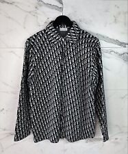 Camisa overshirt oblíqua de algodão monograma tamanho G Dior comprar usado  Enviando para Brazil