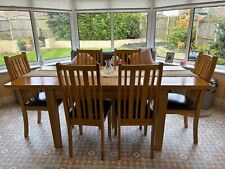 Extendable oak dining for sale  SELBY