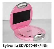 DVD player portátil Sylvania 7" com alça integrada, SDVD7046-rosa comprar usado  Enviando para Brazil