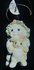 Dreamsicles Baby Cherub Angel Bunny Rabbit Christmas Holiday Tree Ornament (I) for sale  San Antonio