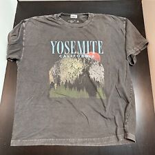 Usado, Camiseta Abercrombie & Fitch Gran Tamaño Suave AF Yosemite CA Gris Gráfico XL 0461 segunda mano  Embacar hacia Argentina